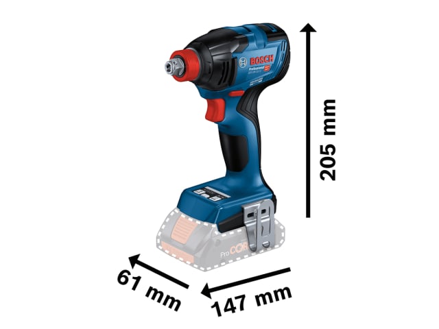 BSH6019J0200 GDX 18V-210 C Professional Impact Driver/Wrench 18V Bare Unit