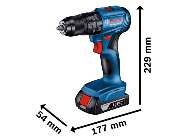 BSH6019K3300 GSB 18V-45 Professional Combi Drill 18V Bare Unit