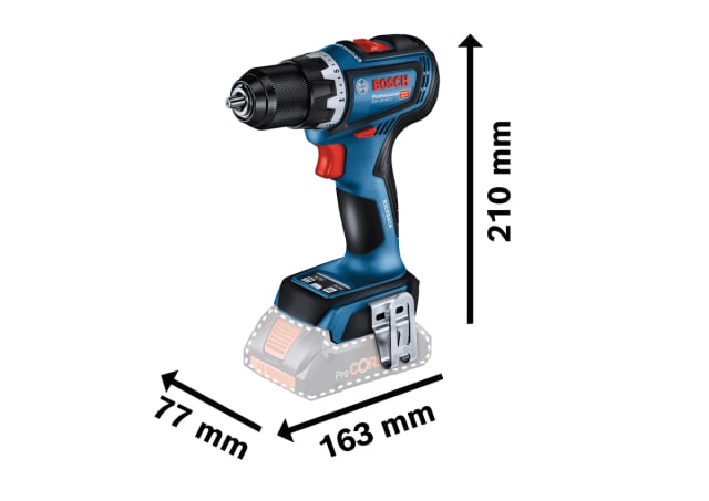 BSH6019K6000 GSR 18V-90C Professional Drill Driver 18V Bare Unit