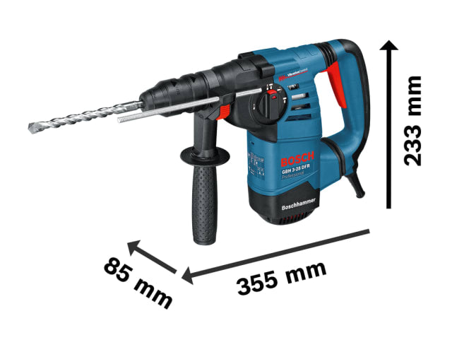 BSH61124A070 GBH 3-28 DFR SDS-Plus Professional Rotary Hammer 800W 240V