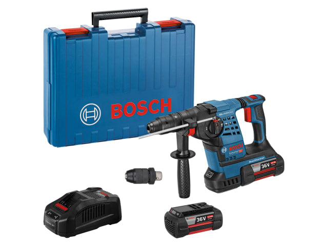 BSH611907076 GBH 36 VF-LI Plus Professional SDS-Plus Rotary Hammer 36V 2 x 6.0Ah Li-ion