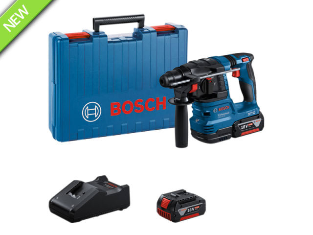 BSH611924072 GBH 18V-22 SDS-Plus Rotary Hammer 18V 2 x 4.0Ah Li-ion