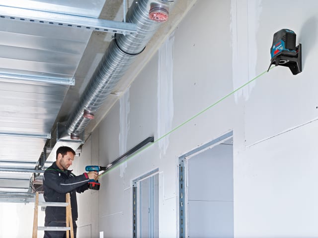 BSHGCL215G GCL 215-G Professional Self-Levelling Cross Line Laser Green