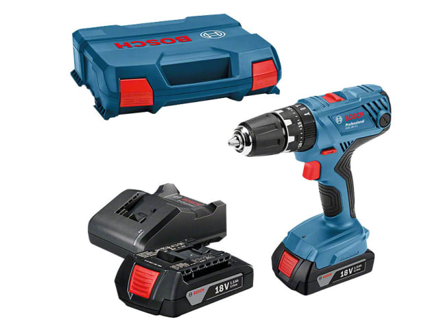 BSHGSB18V215 GSB 18V-21 Combi Drill 18V 2 x 1.5Ah Li-ion