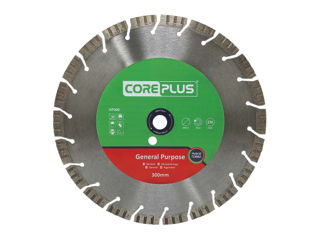CORDBGP300 GP300 General-Purpose Hybrid Turbo Diamond Blade 300mm