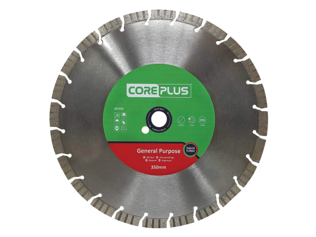 CORDBGP350 GP350 General-Purpose Hybrid Turbo Diamond Blade 350mm