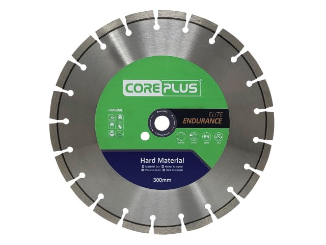 CORDBHM300E HM300E Elite Hard Material Turbo Diamond Blade 300mm