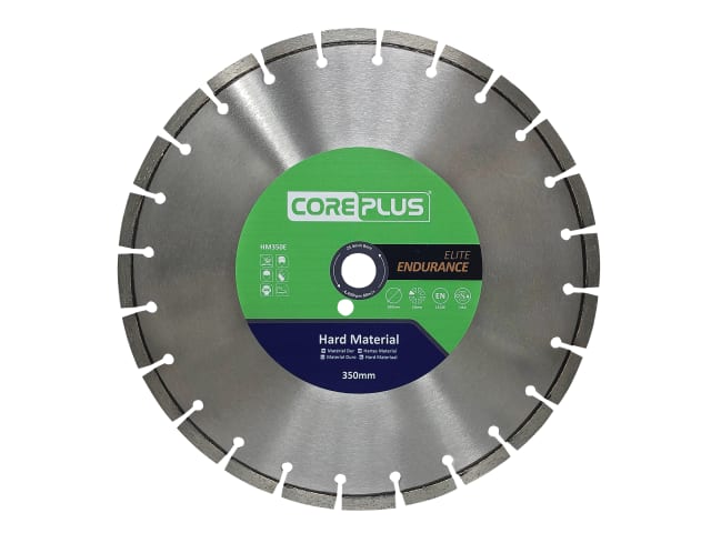 CORDBHM350E HM350E Elite Hard Material Turbo Diamond Blade 350mm