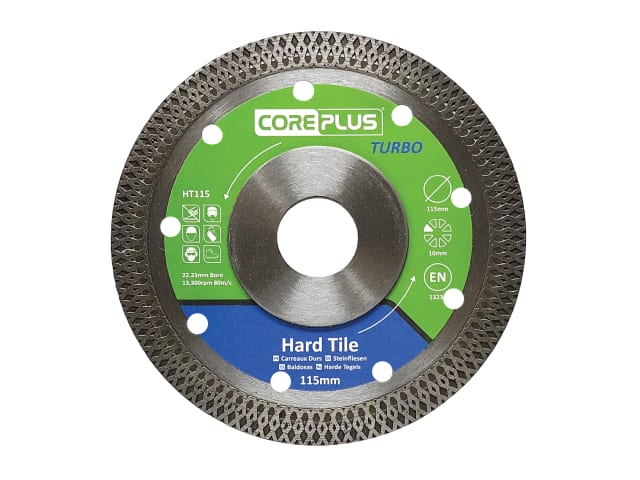 CORDBHT115 HT115 Hard Tile Turbo Diamond Blade 115mm