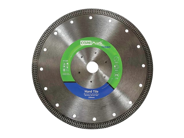 CORDBHT230 HT230 Hard Tile Turbo Diamond Blade 230mm