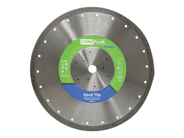 CORDBHT300 HT300 Hard Tile Turbo Diamond Blade 300mm