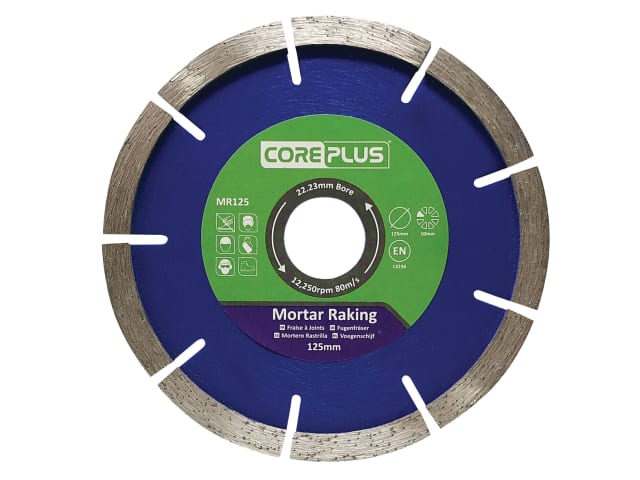 CORDBMR125 MR125 Mortar Raking Diamond Blade 125mm