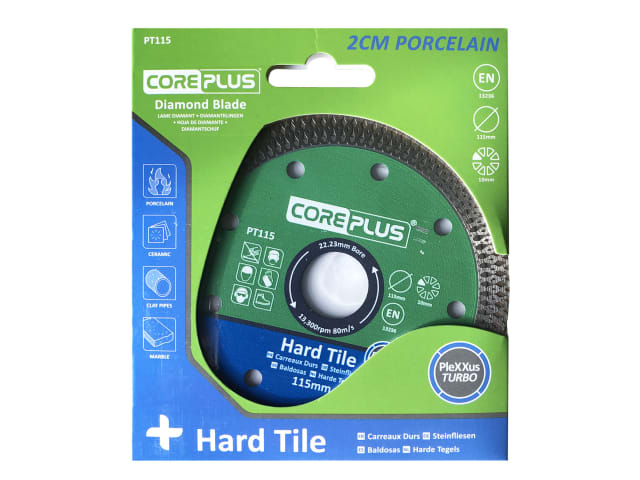 CORDBP115CDU Porcelain Diamond Blade 115mm CDU of 15 Blades