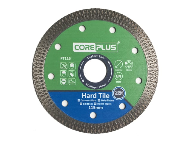 CORDBP115CDU Porcelain Diamond Blade 115mm CDU of 15 Blades