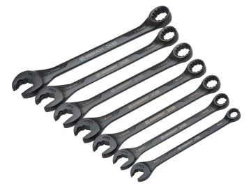 CRECX6RWM7 X6™ Open End Ratcheting Spanner Set, 7 Piece