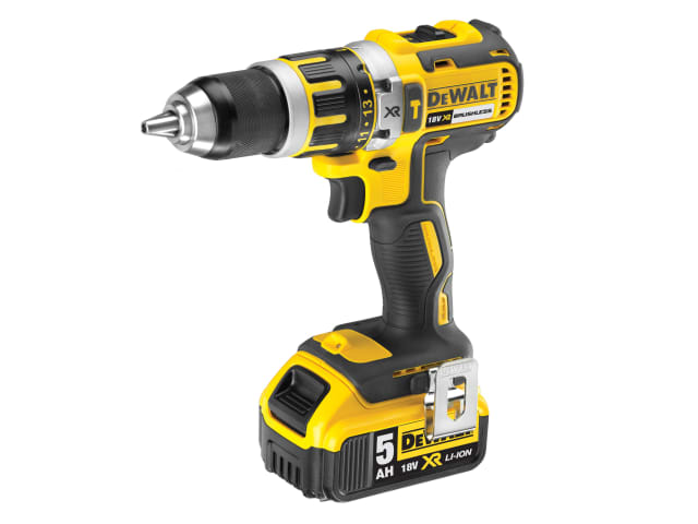 DEWDCD795P1 DCD795P1 Brushless Hammer Drill Driver 18V 1 x 5.0Ah Li-ion