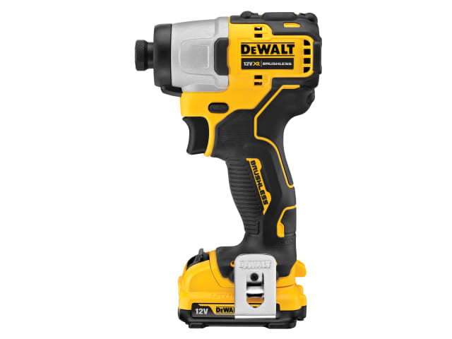 DEWDCF801D2 DCF801 D2 XR Brushless Sub-Compact Impact Driver 12V 2 x 2.0Ah Li-ion