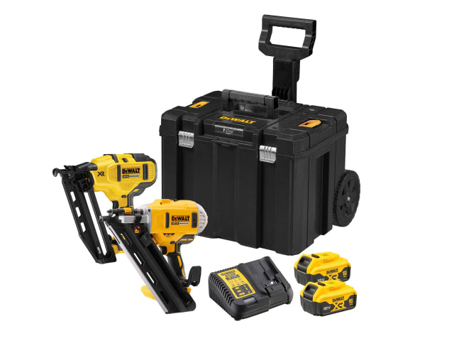 DEWDCK264P2T DCK264P2T XR Nailer Twin Pack 18V 2 x 5.0Ah Li-ion