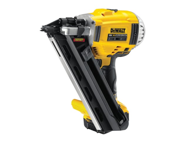 DEWDCN692P2 DCN692P2 Cordless XR 2-Speed First Fix Nailer 90mm 18V 2 x 5.0Ah Li-ion