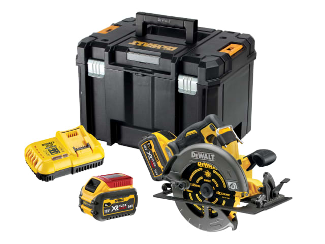 DEWDCS578T2 DCS578T2 XR FlexVolt Circular Saw 190mm 54V 2 x 2.0Ah Li-ion