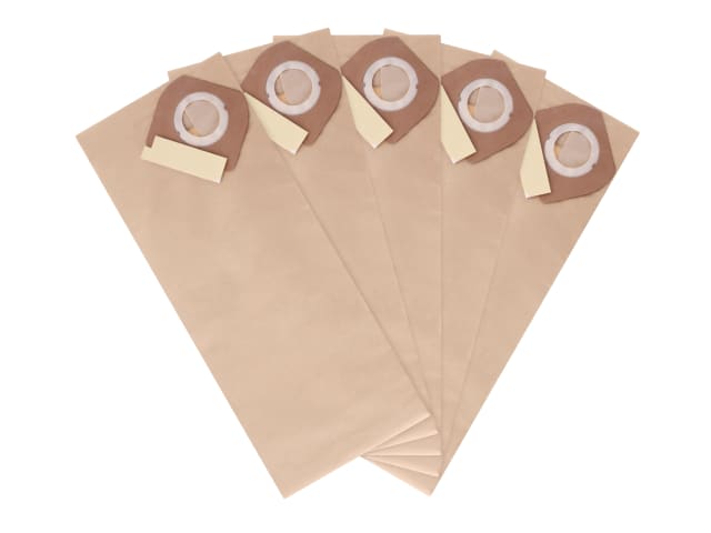 DEWDCV9401 DCV9401 Replacement Paper Bags for DCV586M Dust Extractor (Pack 5)