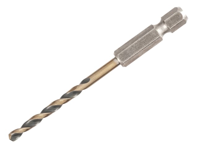 DEWDT20603QZ BLACK&GOLD Hex HSS-G Drill Bit 3.5mm