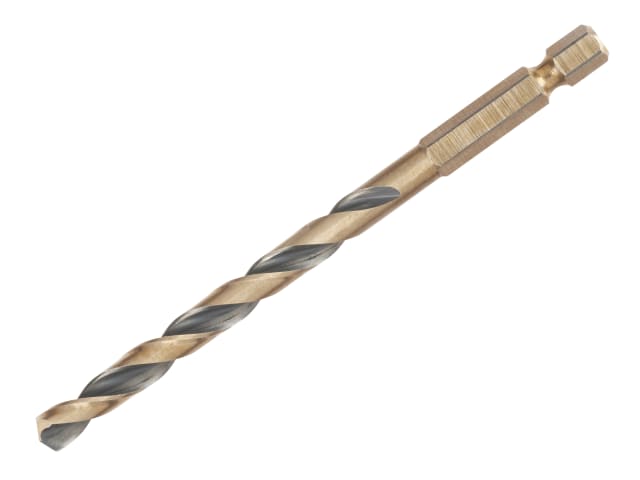 DEWDT20609QZ BLACK&GOLD Hex HSS-G Drill Bit 6.5mm