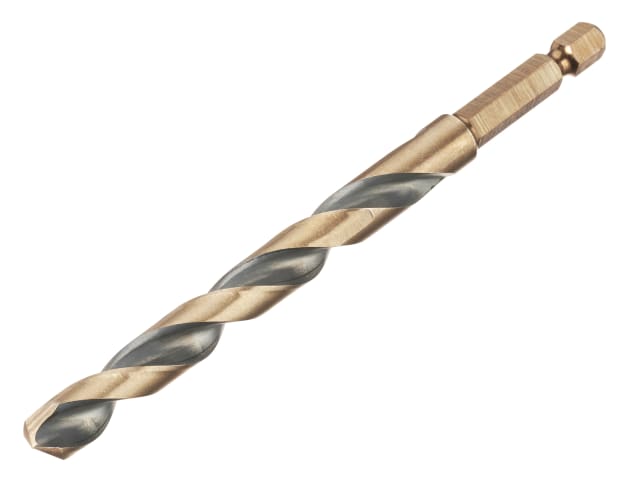 DEWDT20614QZ BLACK&GOLD Hex HSS-G Drill Bit 9.0mm