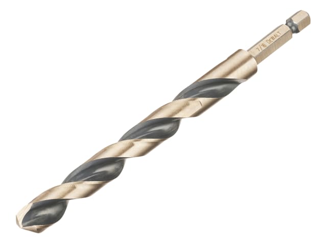 DEWDT20617QZ BLACK&GOLD Hex HSS-G Drill Bit 11.0mm