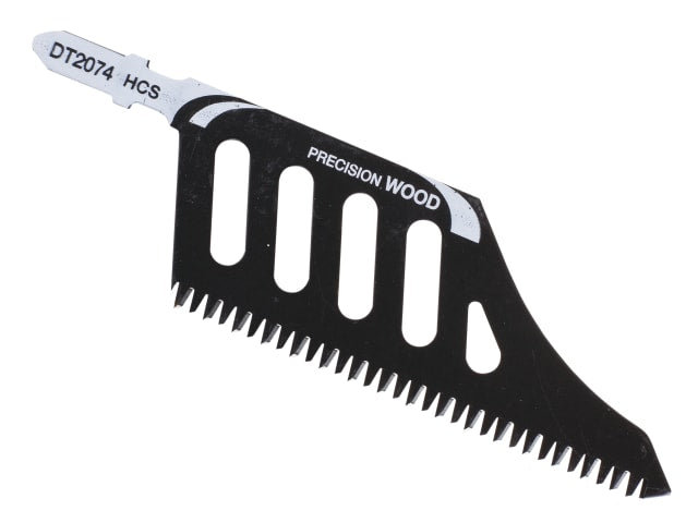 DEWDT2074QZ HCS Wood Flush Cut Jigsaw Blade Pack of 1 T142HB