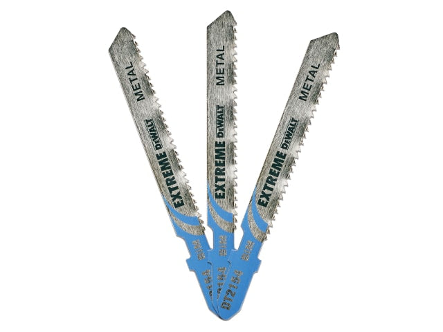 DEWDT2154QZ DT2154 EXTREME Metal Cutting Jigsaw Blades Pack of 3