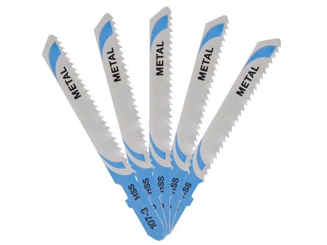 DEWDT2161QZ HSS Metal Cutting Jigsaw Blades Pack of 5 T118B