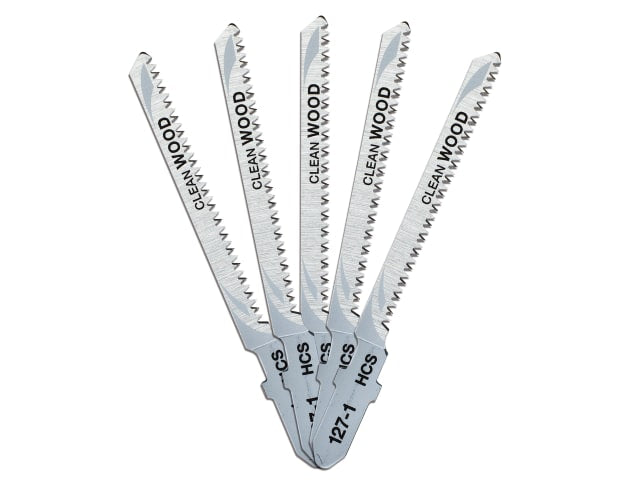 DEWDT2168QZ HCS Wood Jigsaw Blades Pack of 5 T101AO