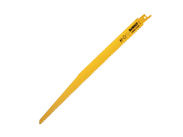 DEWDT2350QZ Bi-Metal Reciprocating Blade for Wood with Nails 305mm (Pack 5)