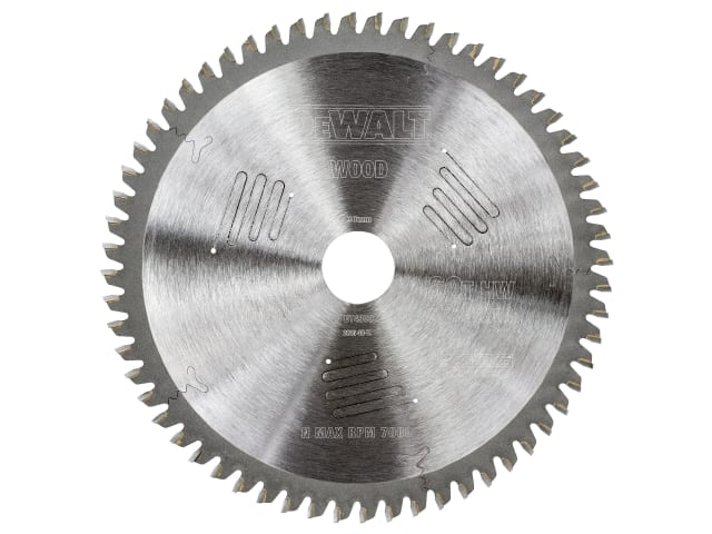 DEWDT4350QZ Series 60 Circular Saw Blade 216 x 30mm x 60T ATB/Neg