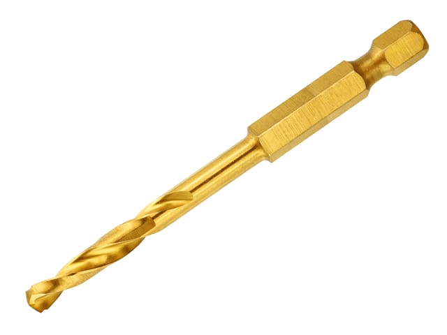 DEWDT50003QZ Impact Titanium Drill Bit 4.0mm OL:71mm WL:30mm