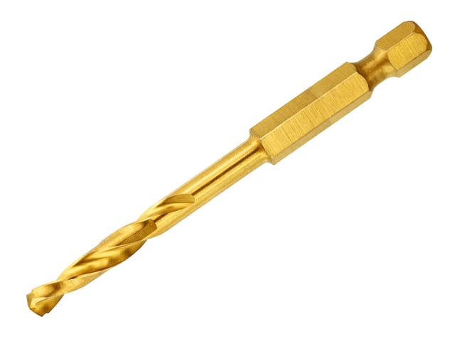 DEWDT50008QZ Impact Titanium Drill Bit 5.5mm OL:78mm WL:35mm