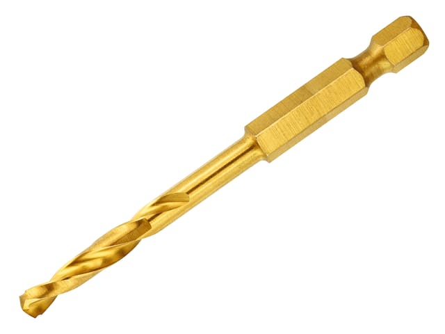 DEWDT50012QZ Impact Titanium Drill Bit 7.5mm OL:95mm WL:50mm