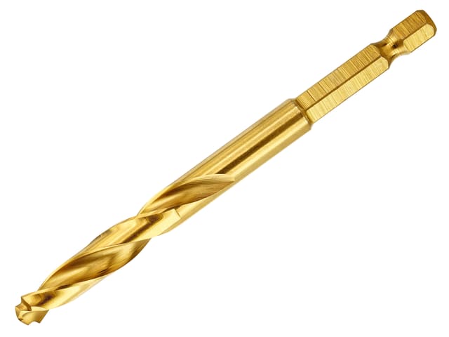 DEWDT50014QZ Impact Titanium Drill Bit 8.5mm OL:102mm WL:50mm