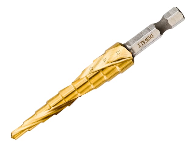 DEWDT5026QZ Extreme Step Drill Bit 6-12mm