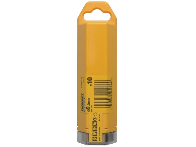 DEWDT5556QZ Extreme 2 Metal Drill Bits (10) 9.5mm OL:125mm WL:78mm