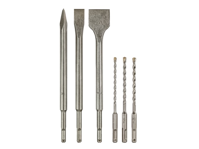 DEWDT60331QZ DT60331 SDS Plus Drill and Chisel Bit Set, 6 Piece