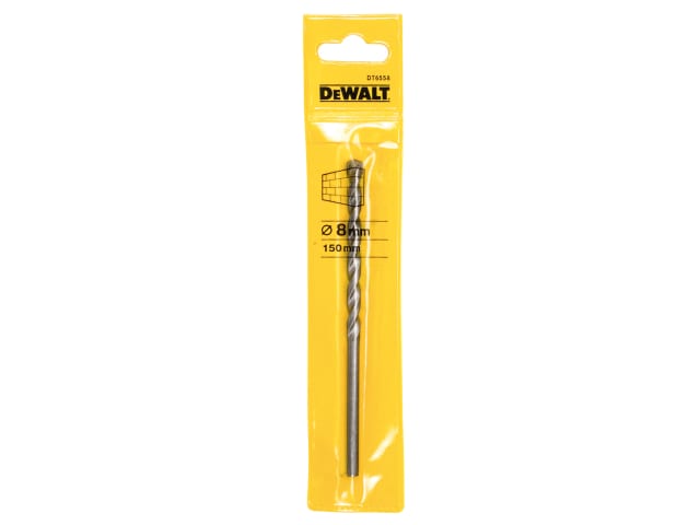 DEWDT6558QZ Masonry Drill Bit 8.0mm OL:150mm WL:82mm