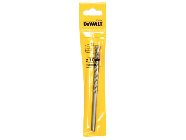 DEWDT6560QZ Masonry Drill Bit 10.0mm OL:150mm WL:82mm