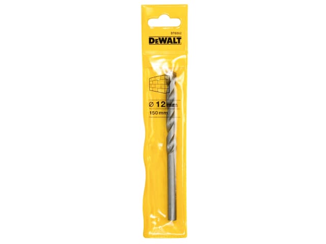 DEWDT6562QZ Masonry Drill Bit 12.0mm OL:150mm WL:82mm