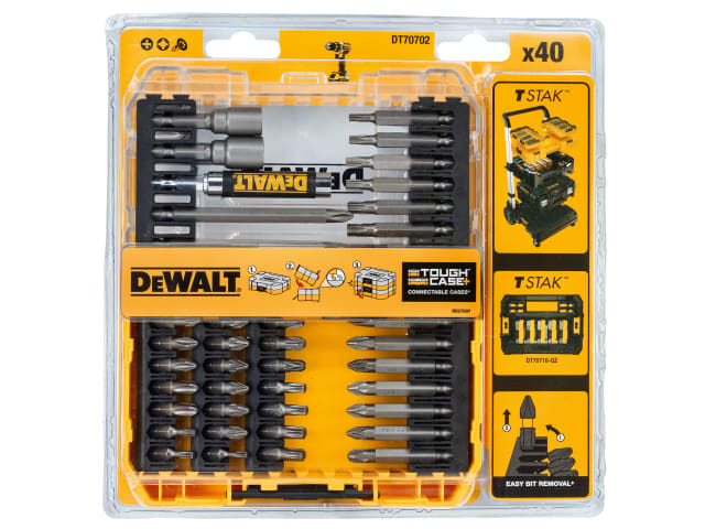 DEWDT70702QZ DT70702 Screwdriving Set, 40 Piece