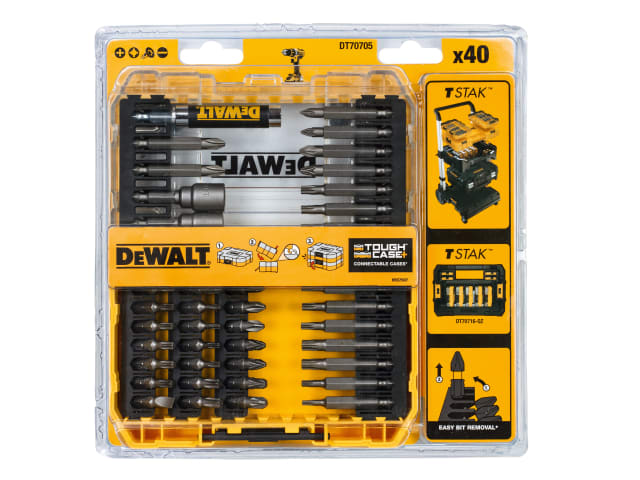 DEWDT70705QZ DT70705 Screwdriving Set, 40 Piece