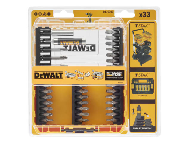 DEWDT70709QZ DT70709 Screwdriving Set, 33 Piece