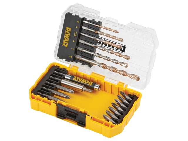 DEWDT70712QZ DT70712 Extreme Masonry Drill Drive Set, 19 Piece