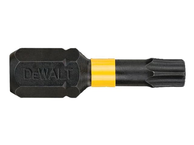 DEWDT7384TQZ Impact Torsion Bits TX30 x 25mm (Pack 5)